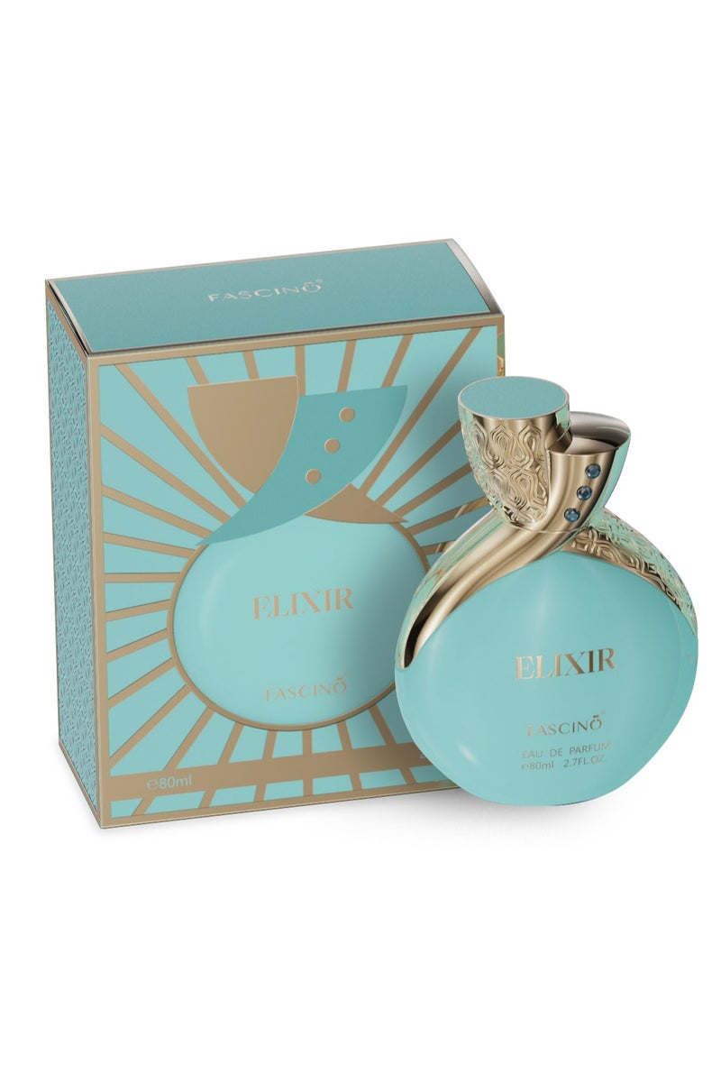 Fascino ELIXIR Eau de Parfum - 80ml | Long Lasting Unisex Fragrance Inspired by Baccarat Rouge 540