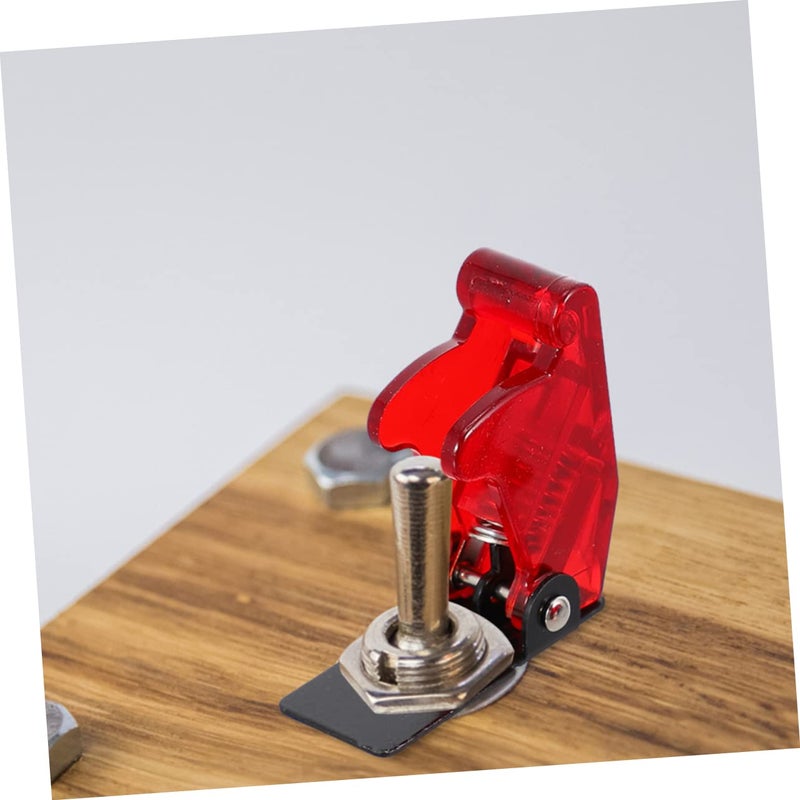 Transparent Toggle Switch Safety Covers 4 Pack Prevent Accidental Switching for Home Office Hotel - Image 4
