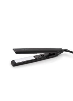 C1 Flat Iron Hair Straightener Professional Titanium Plates Temperature Control Travel Case (Classic Black Edition)