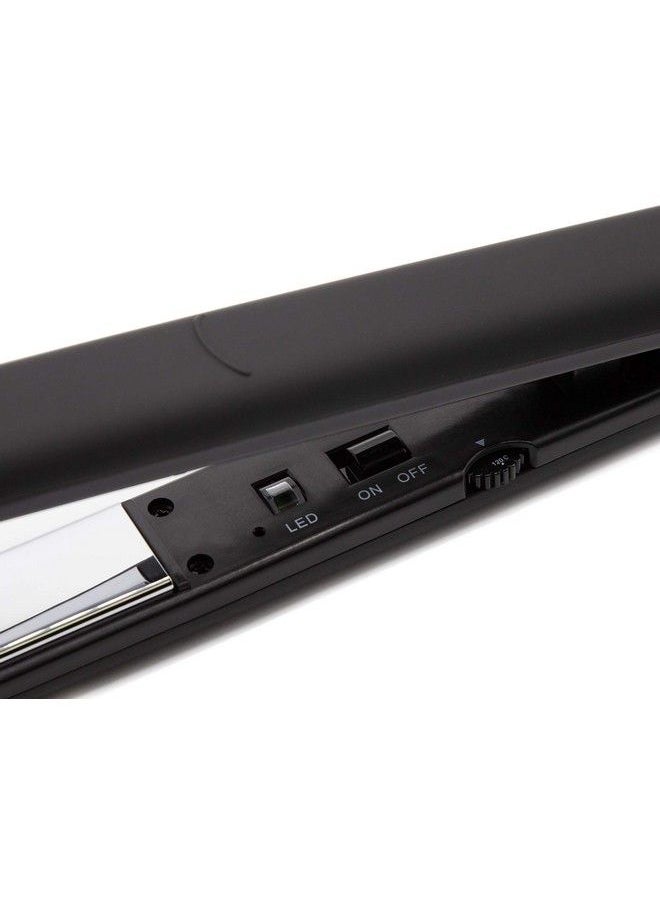 Corioliss - C1 Flat Iron Hair Straightener Professional Titanium Plates Temperature Control Travel Case (Classic Black Edition) - Image 1