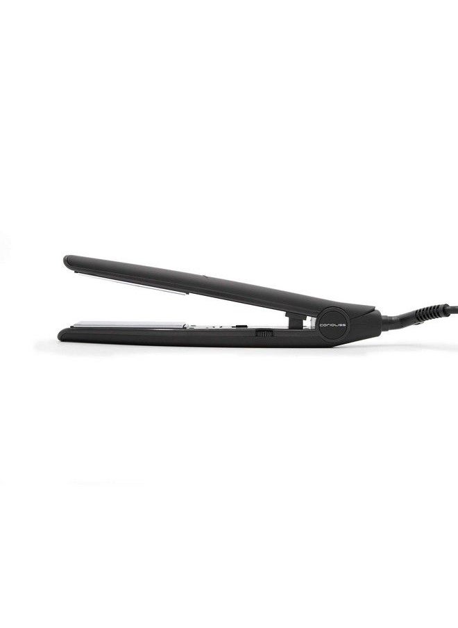 Corioliss - C1 Flat Iron Hair Straightener Professional Titanium Plates Temperature Control Travel Case (Classic Black Edition) - Image 1