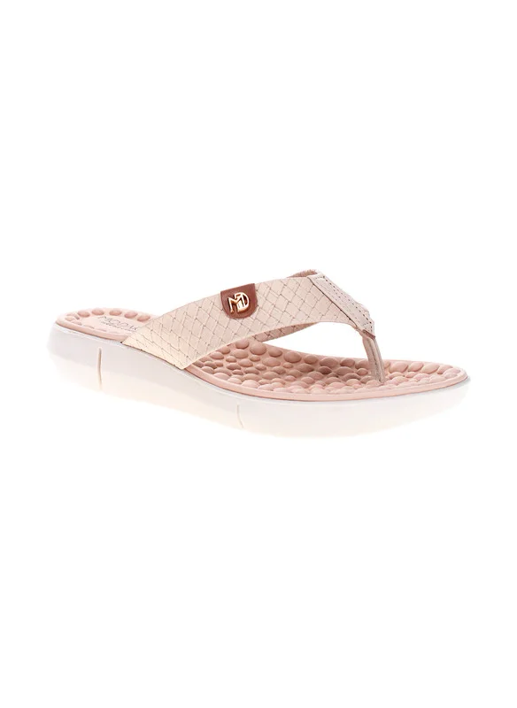 مودار Modare Ladies Flat Sandals Cream | Made In Brazil