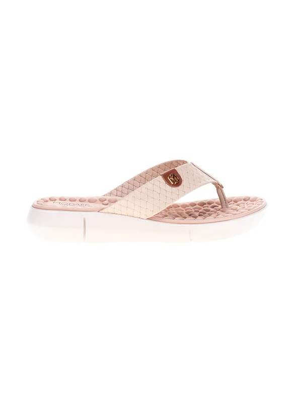 مودار Modare Ladies Flat Sandals Cream | Made In Brazil