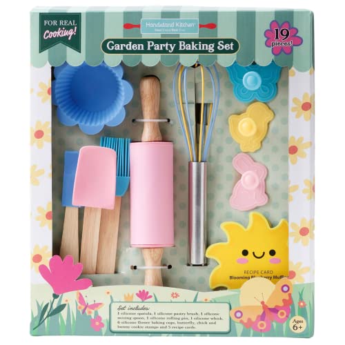 Handstand Kitchen Handstand Kids 19Piece Garden Party Baking Set with Recipes for Kids - Image 1