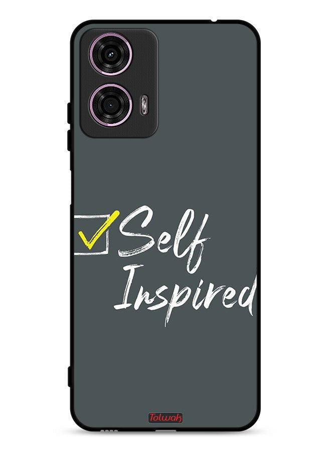 Tolwak Motorola Moto G24 4G Protective Case Cover Self Inspired  - Image 1