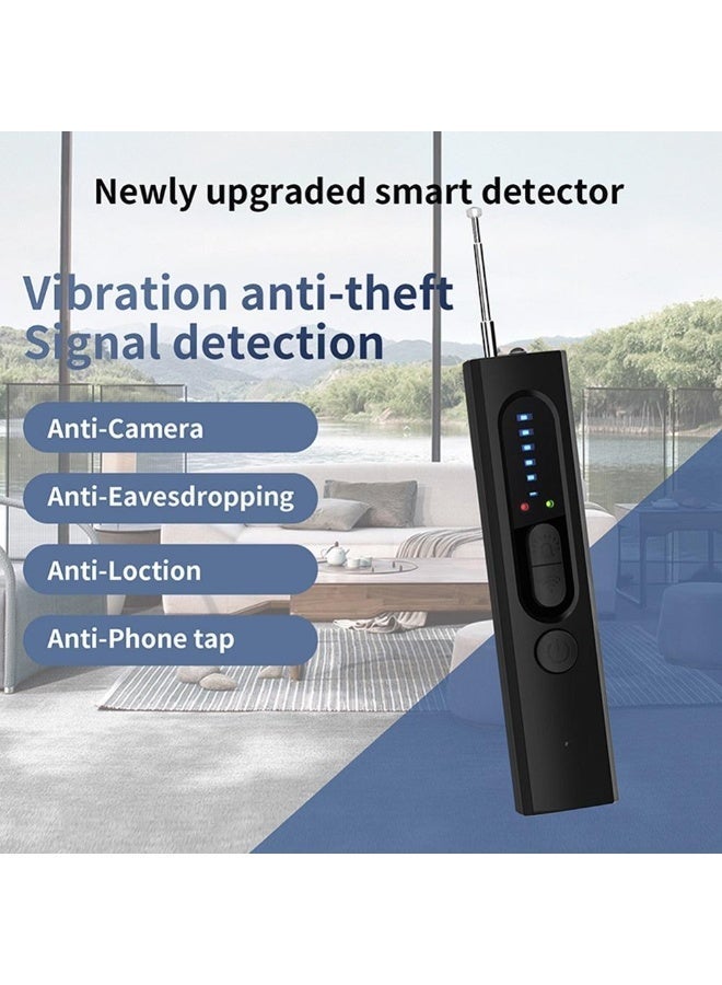 Portable Anti-Spy Hidden Camera Detector – Wireless RF Signal Scanner, GPS Tracker Finder, Audio Bug Sweeper, 6-Speed Sensitivity Adjustment & Infrared Viewfinder for Hotels, Travel, Airbnb, Office & Car - Image 3