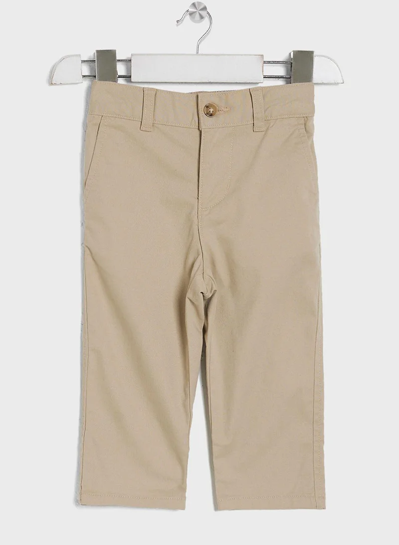 POLO RALPH LAUREN LS Checkered Shirt & Chino Pants Set