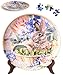 PieceRelax 3D Puzzle Plate 124 Pieces Easter Bunny Flowers Jigsaw Puzzle for Adults Decorative Plate with Durable Plastic Pieces Ideal Gift for Home or Office Dcor PL1009 - Image 2