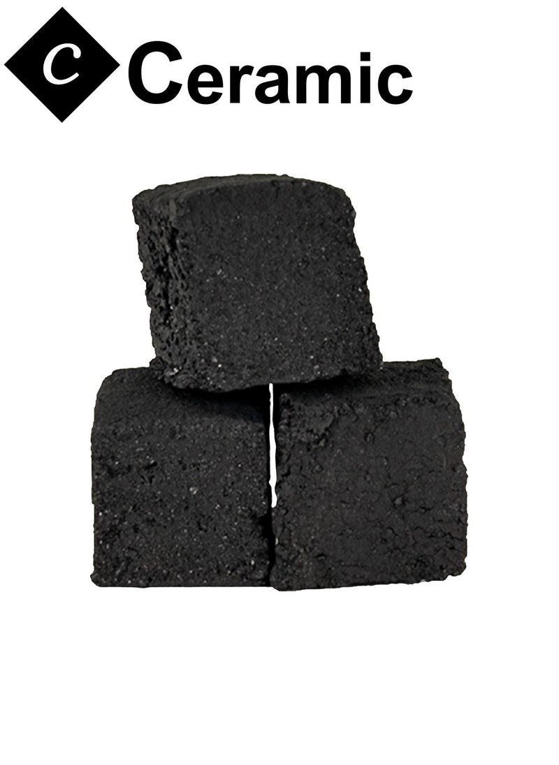 CERAMIC - Coco Baba Charcoal Quick Ignite and Long Lasting 96 Pieces 3 Boxes Combo Pack - Image 1