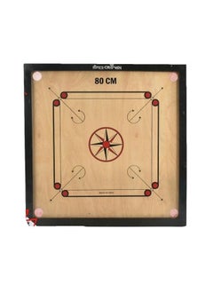 HIMCO Wooden Made In India Carrom Board With 24 Coins And Striker Set- 80cm 30 Width 