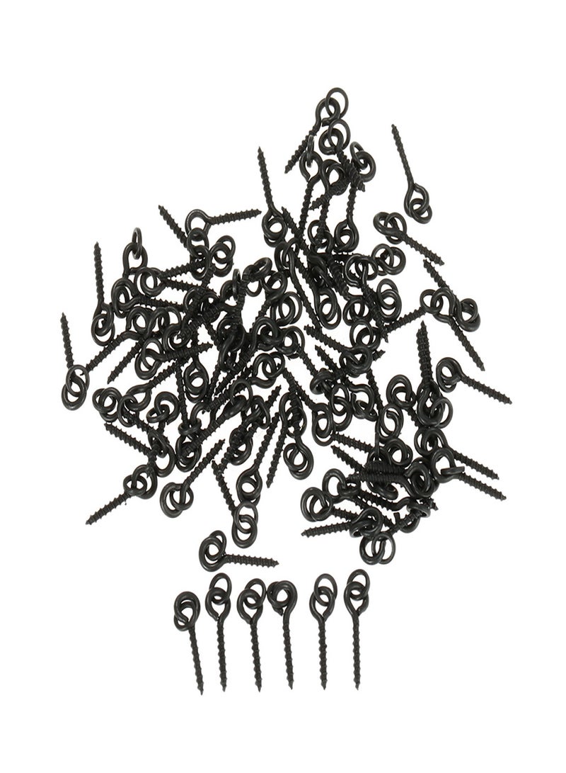 COONOR 100Pcs Threaded Boilie Bait Screws for Carp Hair Rigs Hooks Carp Fishing Terminal Tackle - Image 3