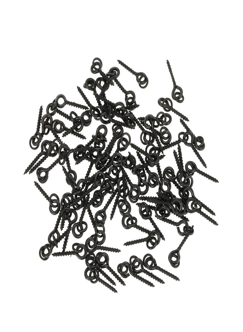 COONOR 100Pcs Threaded Boilie Bait Screws for Carp Hair Rigs Hooks Carp Fishing Terminal Tackle - Image 1