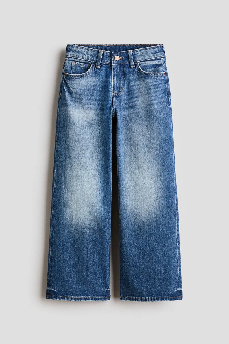 H&M Baggy Fit Bootcut Leg Jeans