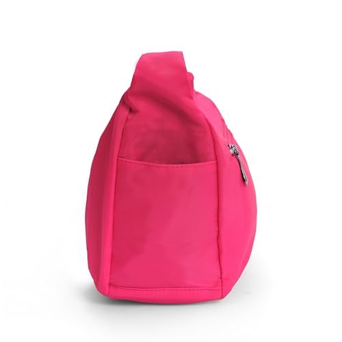 ketmart Nylon Womens Crossbody Bag Purse with Adjustable Shoulder Strap(Color-Pink) - Image 5