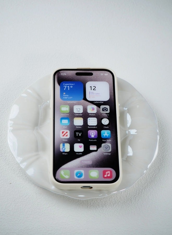 ShebSheb iPhone 13 Case, Premium Silicone with [Soft Anti-Scratch] Shockproof Protective Phone Case Cover - Image 5