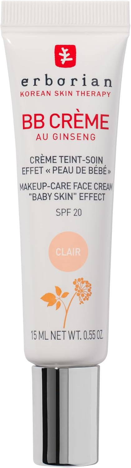 Erborian CC Cream with Centella Asiatica Color Correcting Cream with Healthy Glow Effect Natural and Luminous Finish LongLasting Hydration Korean Cosmetic Care