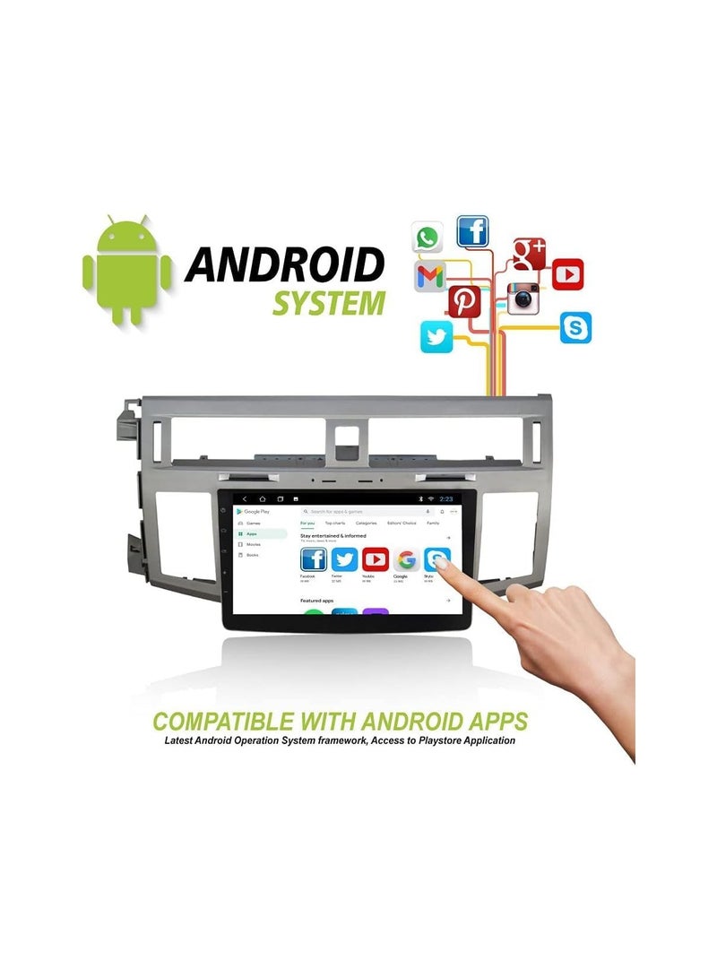 SHEZA STAR Android Car Stereo for Toyota Avalon 2006 2007 2008 2009 2010  2011 1GB RAM 32GB ROM 9 Inch MirrorLink WiFi BT, IPS Touch Screen with Backup Camera Included - Image 2