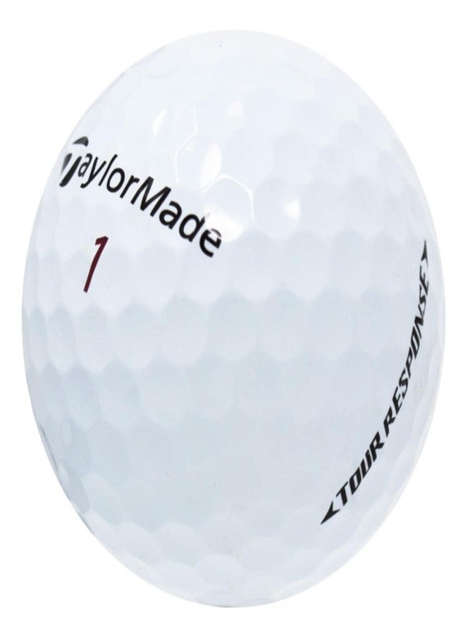 LostGolfBalls - 48 Used & Recycled Tour Response Golf Balls for Taylormade in Mint Condition, Recycled Used Golf Balls, AAAAA Quality Quality, White - Image 1