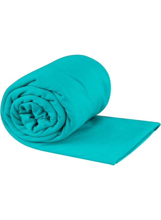 SEA TO SUMMIT Portable Pocket Towel for Camping Gym and Travel X Large (30 x 60 inches) Baltic Blue - Image 1
