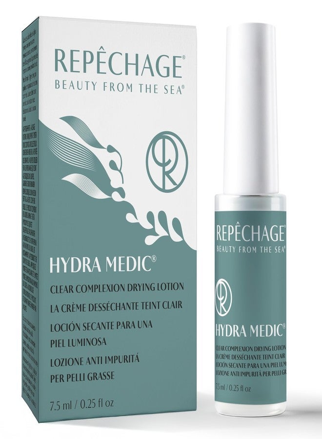 Repechage Drying Lotion Acne Spot Treatment - 0.25 FL Salicylic Acid & Fruit Acid Formula | Rapid Pimple & Blemish Reduction | Overnight Acne Treatment for Teens & Adults - Image 1