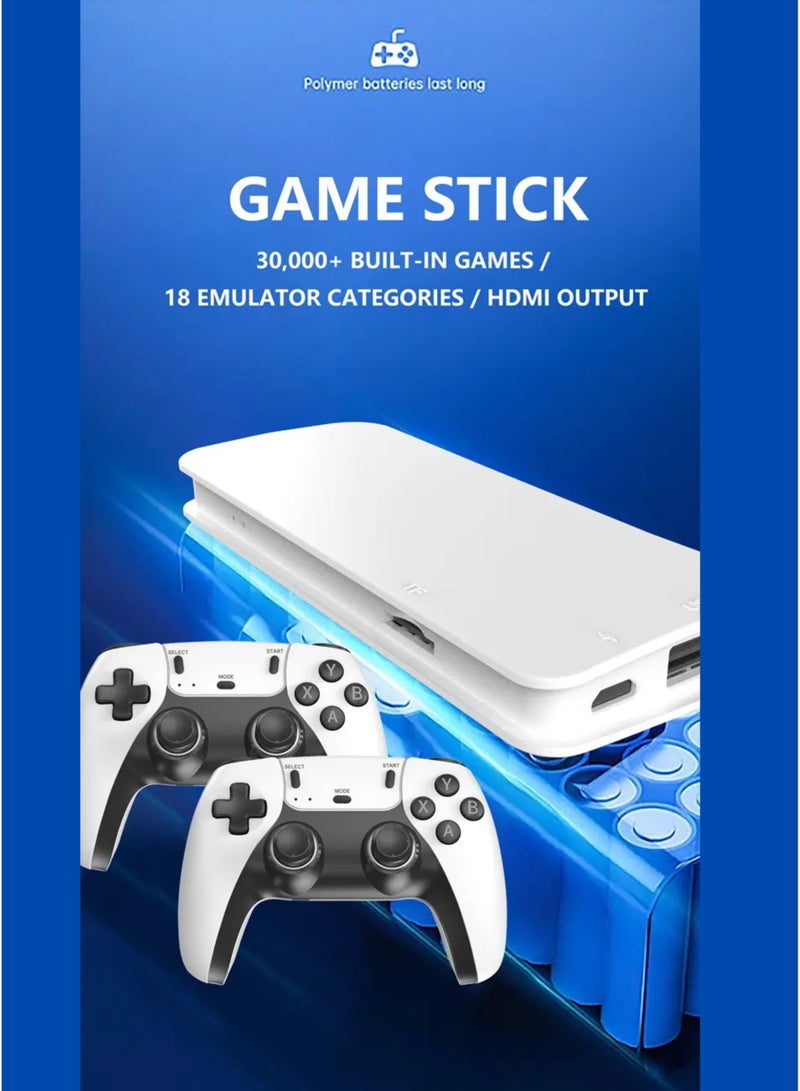 هوكو ألعاب فيديو لاسلكية M15 لألعاب التلفزيون، وحدة تحكم ألعاب كلاسيكية مع عصا تحكم ألعاب 4K HD، مجموعة ألعاب فيديو تلفزيونية قابلة للتوصيل والتشغيل للاعبين، أكثر من 20000 لعبة، لاسلكية 2.4 جيجاهرتز - Image 4