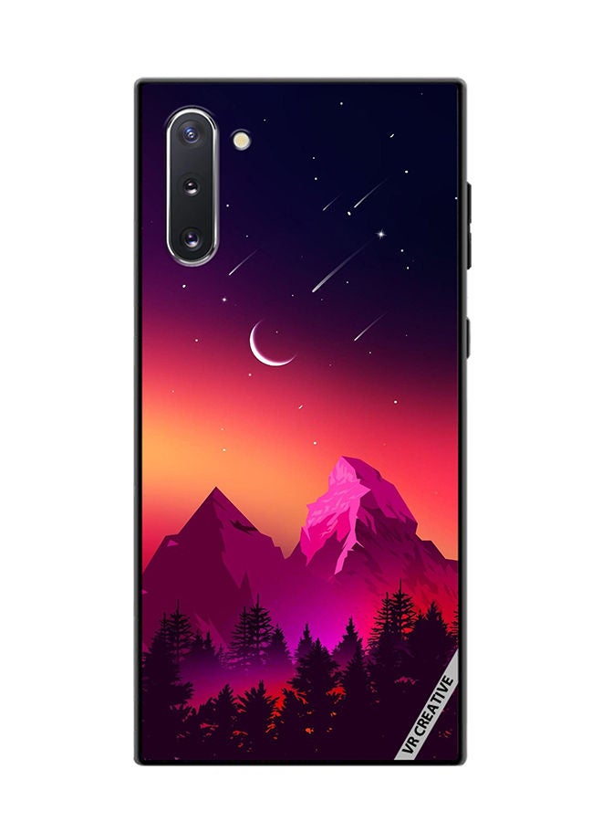 VR CREATIVE Protective Case Cover For Samsung Galaxy Note10 5G Moon Night Design Multicolour - Image 1