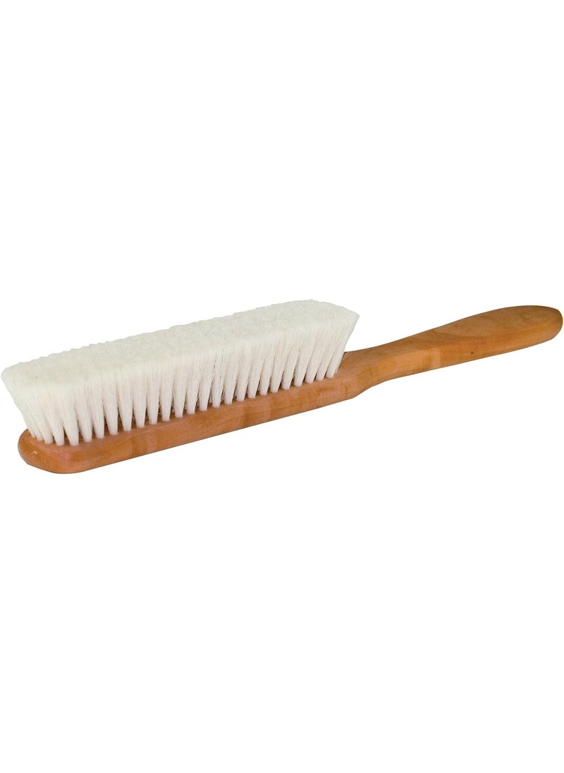 REDECKER Redecker Goat Hair Book Dust Brush with Oiled Pearwood Handle 1014Inches 