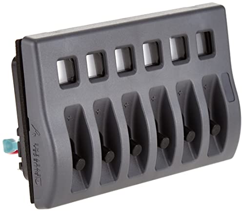 Blue Sea Systems 4307 WeatherDeck 12V DC Waterproof Switch Panel - 6 Position, Black - Image 4