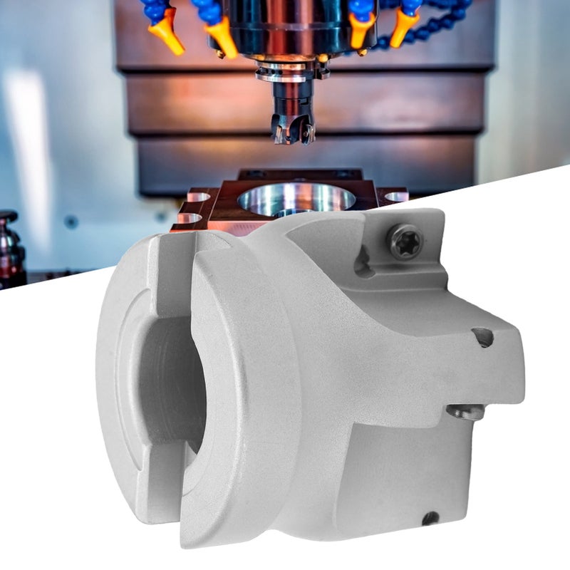 رأس مقشر الطحن السطحي ب4 شفرات أداة طحن زاوية قائمة لمعالجة المعادن TAP400R‑50‑22‑4T - Image 3