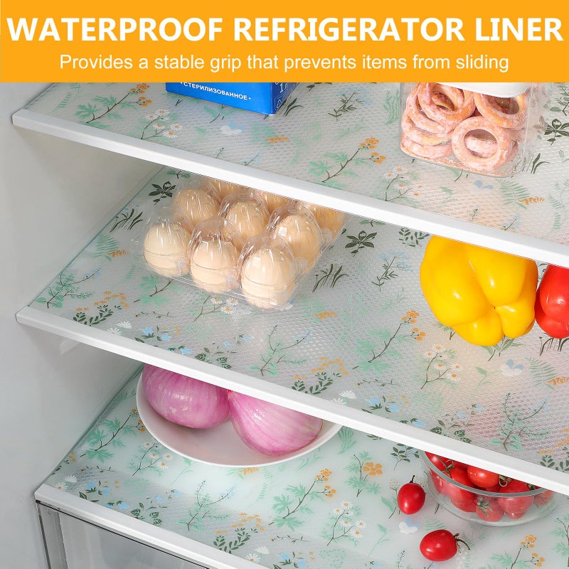 Innolites Shelf Liners For Kitchen Cabinets - Drawer Liner Waterproof & Oil-Proof  Non-Adhesive Eva Mat - Durable & Washable - For Shelves  Cupboard  Dresser (11.8 X 236 Inch) - Image 4