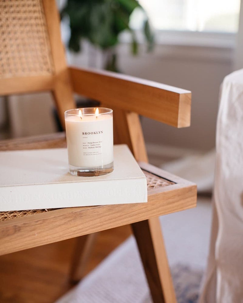 Brooklyn Candle Studio Brooklyn Classic 2 Wick Candle - Luxury Scented Candle, Vegan Soy Wax, Hand Poured in The USA, 70 Hour Slow Burn Time - 13oz - Image 3