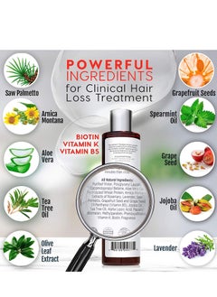 Advanced Trichology HairStem DHT Blocker Hair Growth Shampoo Products with Biotin, Saw Palmetto - Clinically Developed - Hair Loss Products Treatments- 10oz  - Image 3