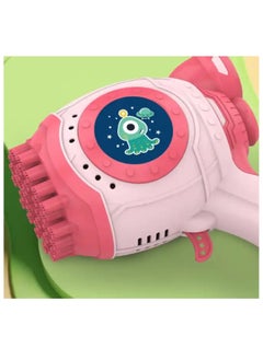 DIGI CORE Children Automatic Soap Bubbles Gun Machine 32 Holes Bubble Gun Dinosaur Space Electric Kids Bubble Guns Toys For Kid  - Image 2
