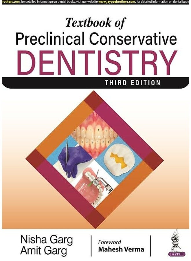 Textbook Of Preclinical Conservative Dentistry By Garg Nisha Garg Amit Paperback 