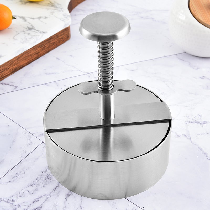 304 Hamburger Meat Press Pastry Press Meatloaf Mold Manual Meatloaf Meat Press Kitchen Tool - Image 3