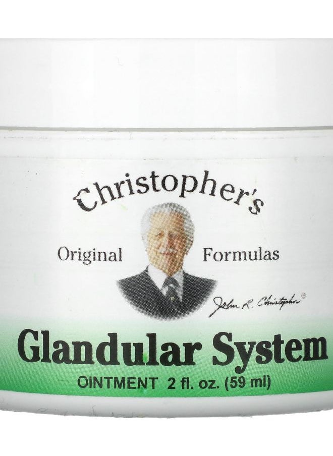 Christopher's Original Formulas Glandular System Ointment 2 fl oz (59 ml) 