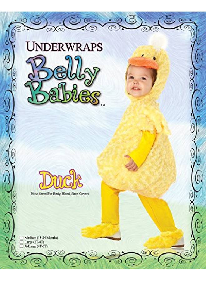 Underwraps Kid'S Toddler'S Duck Belly Babies Costume Childrens Costume Yellow Small - Image 4