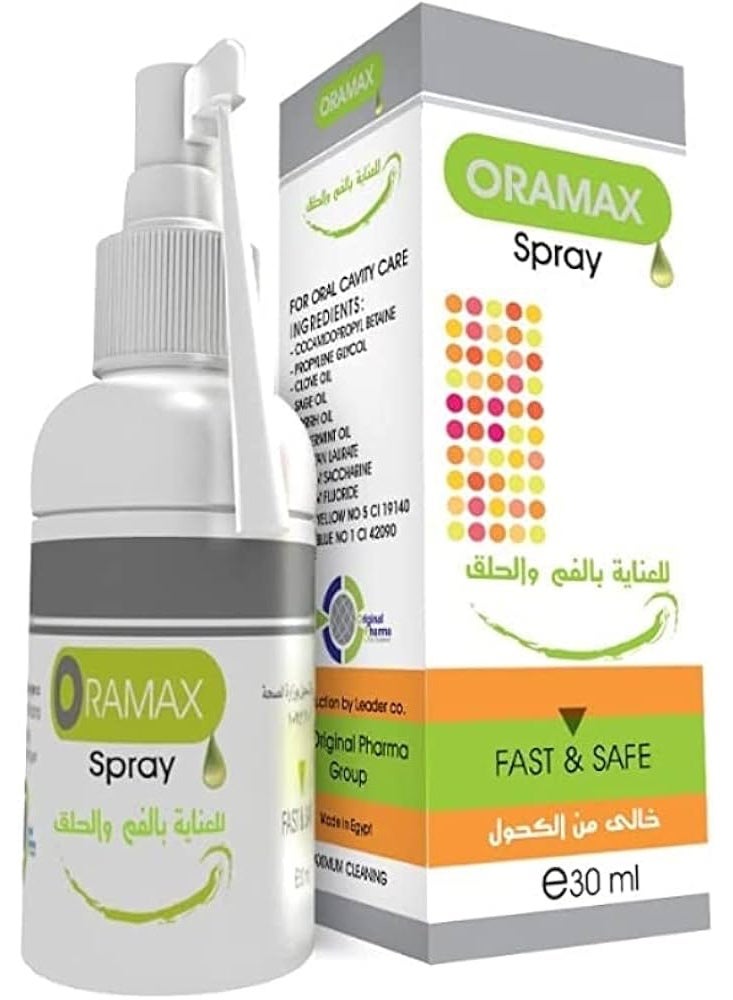 Leader ORAMAX SPRAY MOUTH REFRESHENER 30 ML