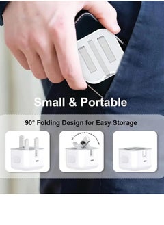 VIWTEC Premium Type-C Charger 35W with Braided Cable | Fast USB-C Charging Adapter for iPhone 15, 16 Series, iPad, Samsung Galaxy S25/S24/S23 Ultra | Compatible with PD Devices  - Image 5