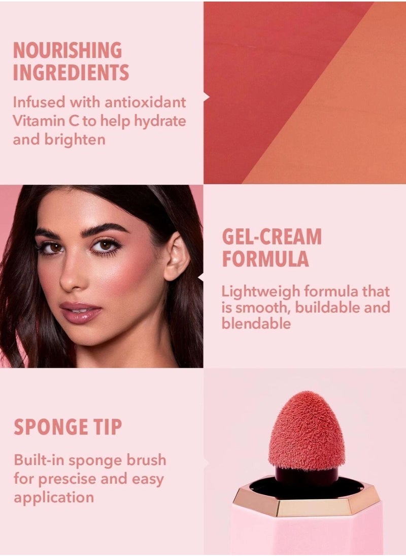 SHEGLAM - SHEGLAM Color Bloom Liquid Blush Matte Finish-Swipe Right 5.2ml - Image 1