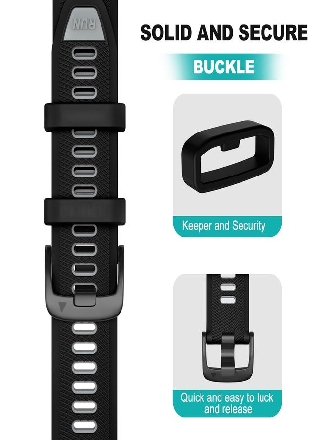 OVERSTEP حزام بديل متوافق مع Garmin Forerunner 265 من OVERSTEP، حزام ساعة سريع الإطلاق 22 مم لـ Forerunner 255، Vivoactive 4، Venu 2، Venu 3 ساعة ذكية - Image 4