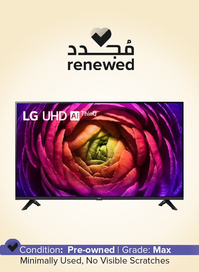 LG Renewed - 43 inch Smart TV 4K 43UR78 Black - Image 1
