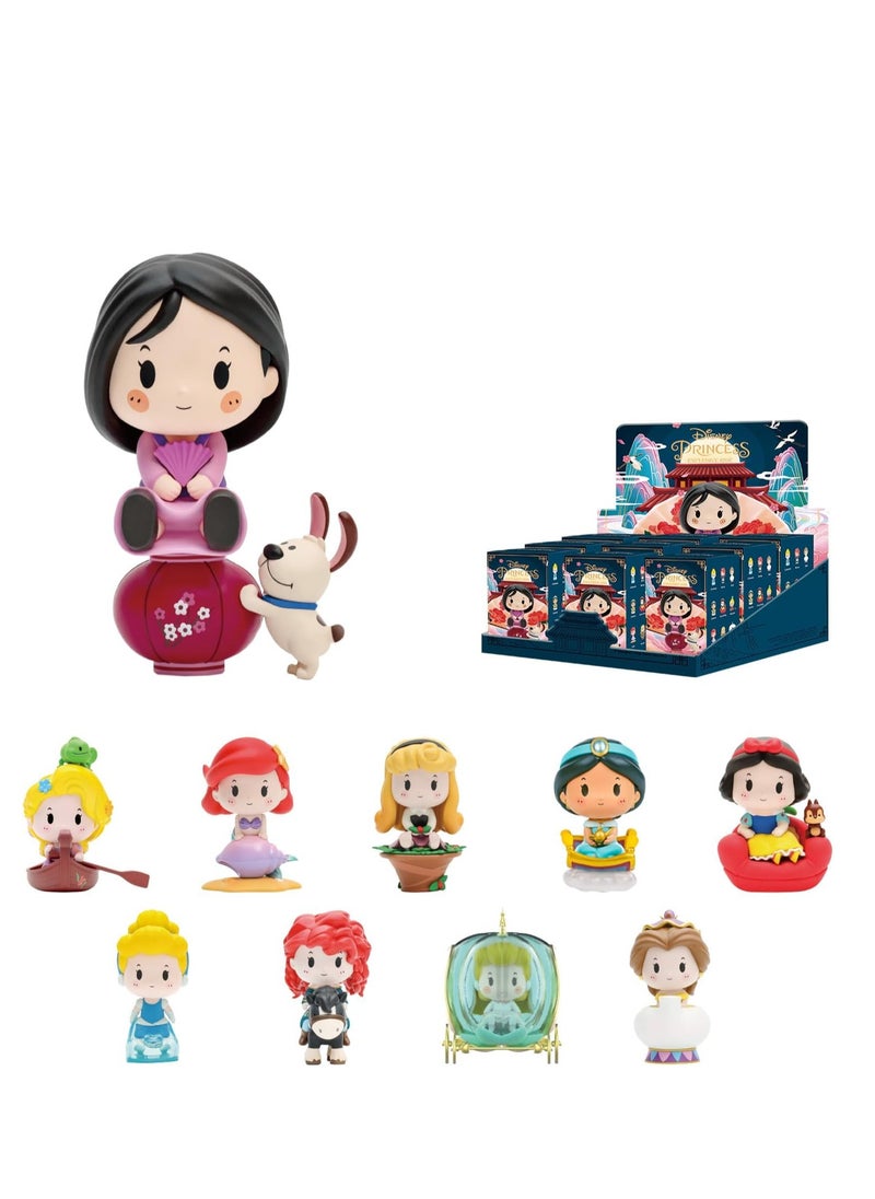 POP MART Disney Princess Exclusive Ride Collection  1 Piece Disney Blind Box Figurine Random Design Action Figurine Collectible Toys Home Decoration Holiday Birthday Gifts for Boys and Girls  - Image 1