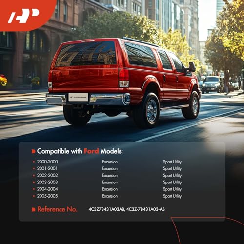 A-Premium Tail Back Left Door Latch Lock Actuator Compatible with Ford Vehicles - Excursion 2000 2001 2002 2003 2004 2005, Sport Utility, with Handle Cable Latch, 4C3Z78431A03AB - Image 2