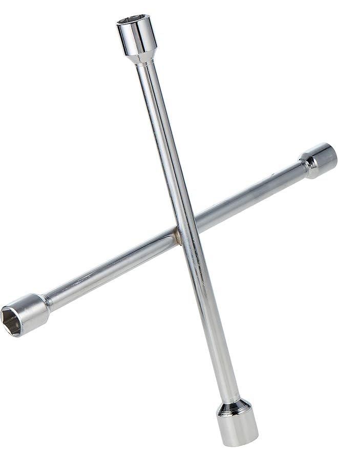 جي كيه مفتاح ربط براغي عجلات السيارة رباعي الاتجاهات - Image 3