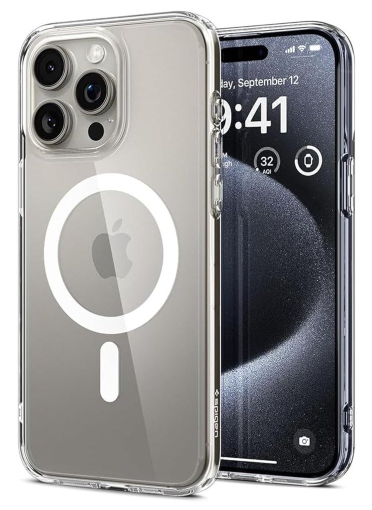 ماركة غير محددة - جراب لهاتف iPhone 16 Pro Max مزود بمغناطيس قوي، حماية عسكرية، غير قابل للاصفرار، جراب هاتف نحيف مقاوم للصدمات، جراب هاتف Mag Safe رفيع للنساء والرجال لهاتف Apple iPhone 16 Pro Max - Image 1