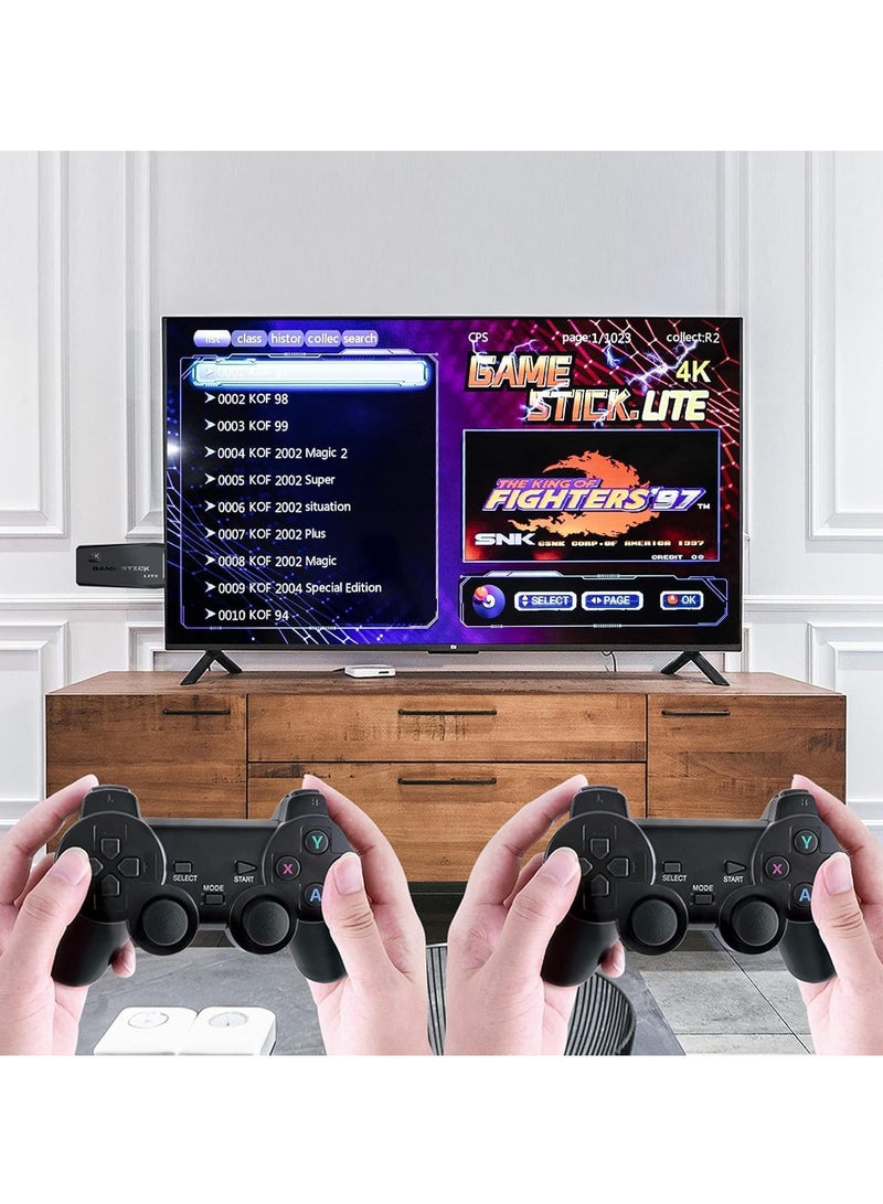 Newest 20000+ Games Retro Game Console Video Gaming HDMI Game Stick 4K Mini NES Classic Edition System Emulator De Videojuegos 2.4G Wireless Plug and Play for TV  - Image 4