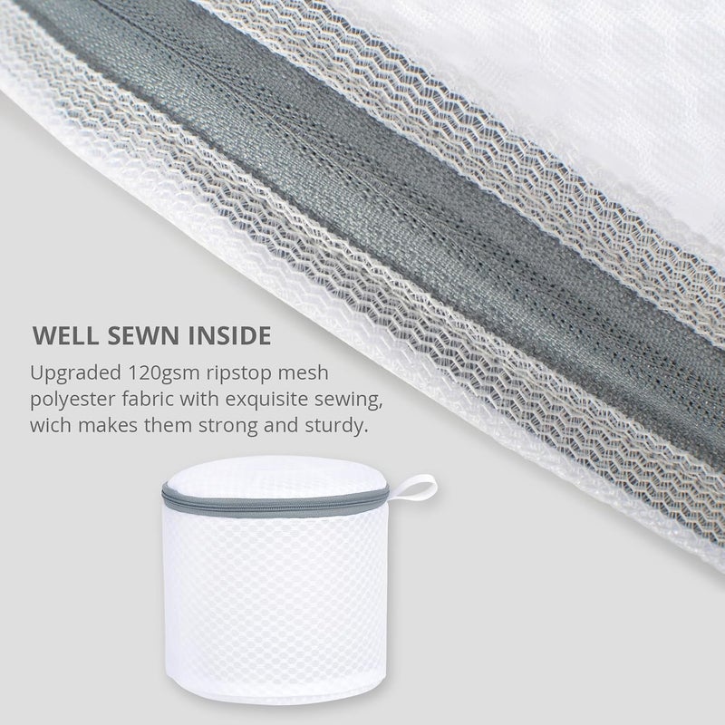 Mesh Laundry Bags for Delicates 6 x 7 Inches 3 Pack - Image 4