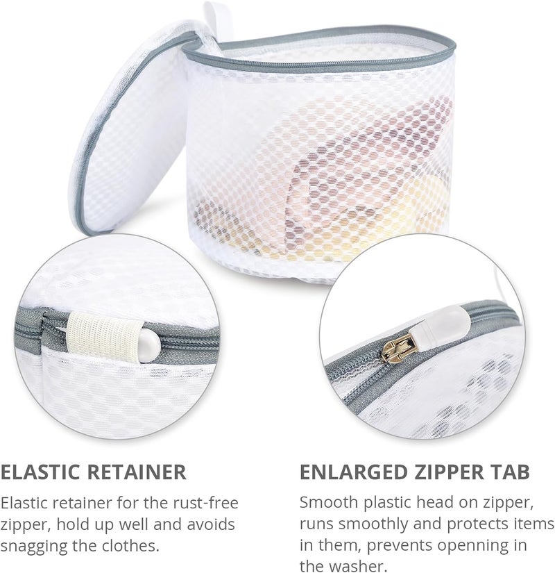 Mesh Laundry Bags for Delicates 6 x 7 Inches 3 Pack - Image 2