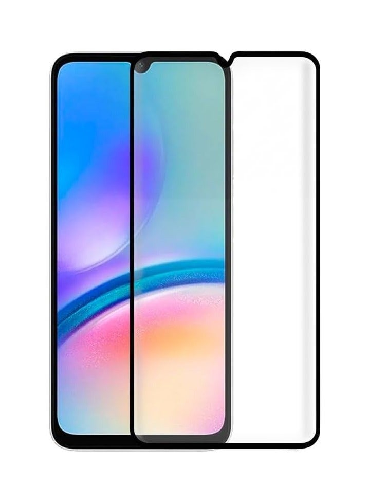 M7molge Full Coverage Glass Screen Protector for Samsung Galaxy A33(5G)/A50/A50S/A30/A40S/A30/A20/M21S/M30S/M10S/M31 - Black Frame  - Image 2